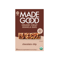 MadeGood Chocolate Chip Bars, 24 count