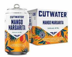 Cutwater Tequila Mango Margarita, 4 Pack
