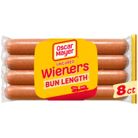 Oscar Mayer Classic Wieners Bun Length 8CT 16oz PKG product image