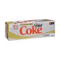 Coke Diet Caffeine Free 12 Pack of 12oz Cans product image