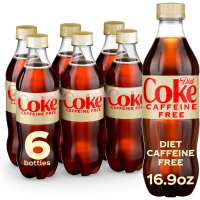 Diet Coke Caffeine Free 6 Pack of 16.9oz Bottles