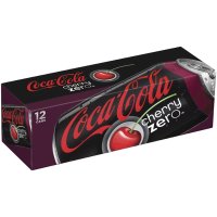 Coke Cherry Zero 12 Pack of 12oz Cans product image