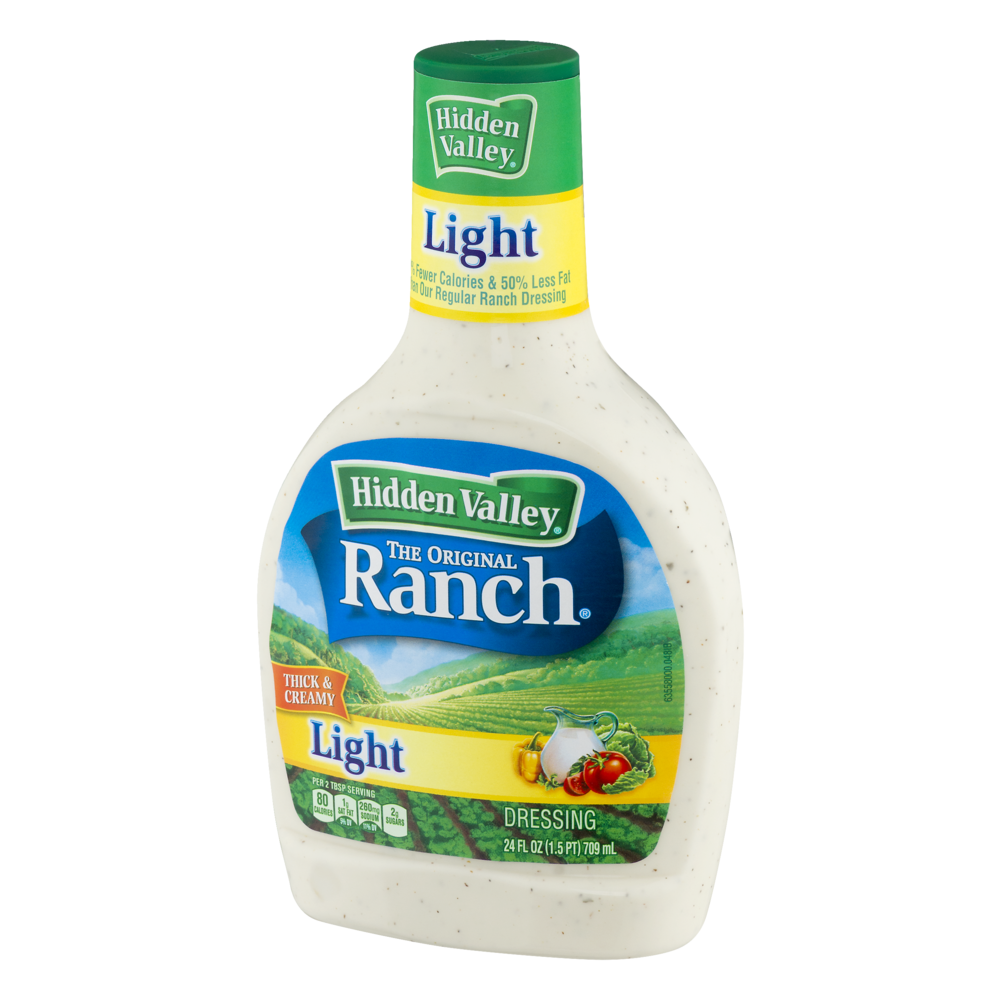 Hidden Valley Ranch Light Dressing 24oz BTL Garden Grocer