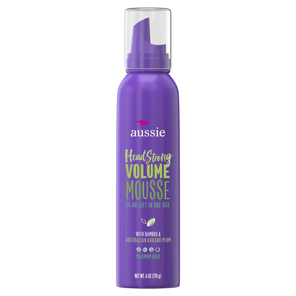 Aussie Head Strong Volume Mousse 6oz BTL