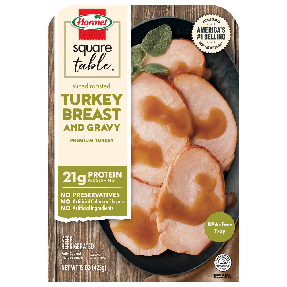 Hormel Sliced Roasted Turkey Breast & Gravy 15oz PKG