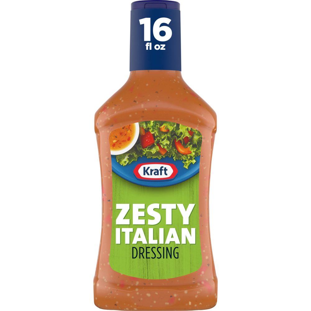 Kraft Salad Dressing Zesty Italian 16oz BTL