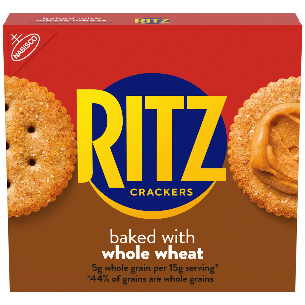 Nabisco Ritz Crackers Whole Wheat 12.9oz Box