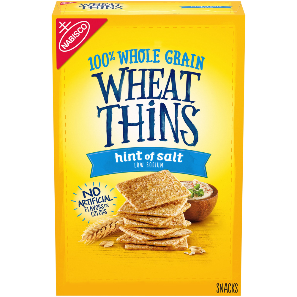 Nabisco Wheat Thins Hint of Salt 8.5oz Box