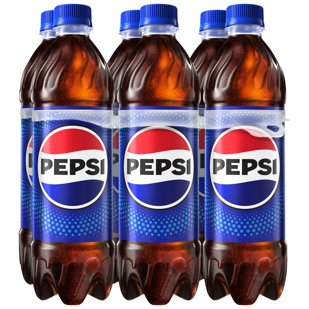 Pepsi Cola 6 Pack of 16.9oz Bottles