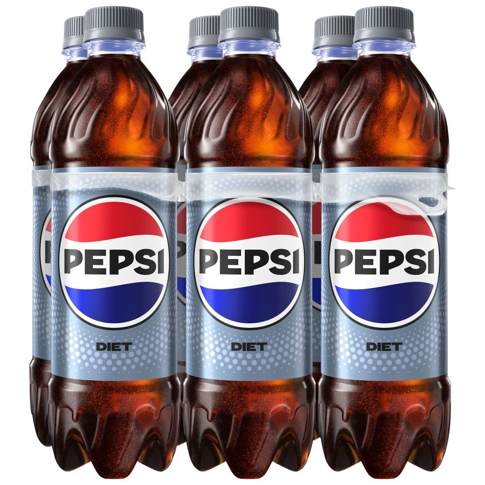 Diet Pepsi 6 Pack of 16.9oz Bottles