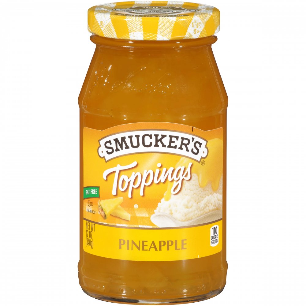 Smucker's Pineapple Topping 12oz Jar