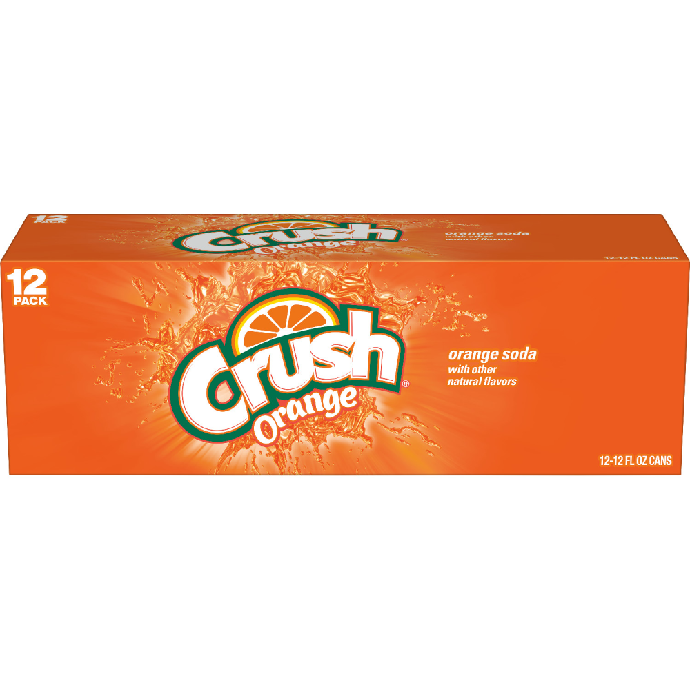 Orange Crush Soda 12PK of 12oz Cans