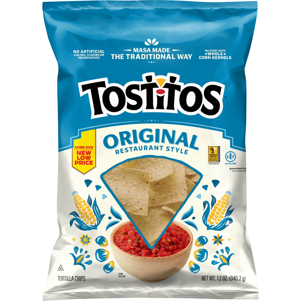 Tostitos Tortilla Chips Restaurant Style 12oz Bag