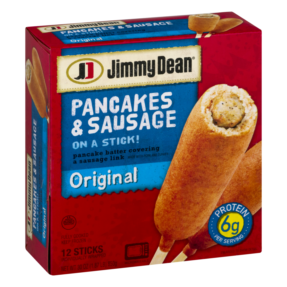 Jimmy Dean Pancakes and Sausage on a Stick 12CT 30oz PKG Garden Grocer