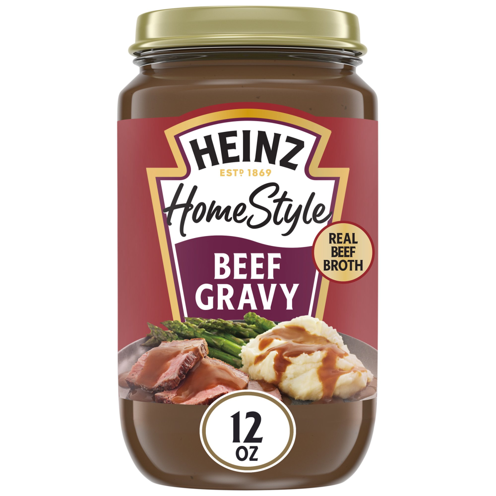 Heinz Home Style Gravy Savory Beef 12oz Jar