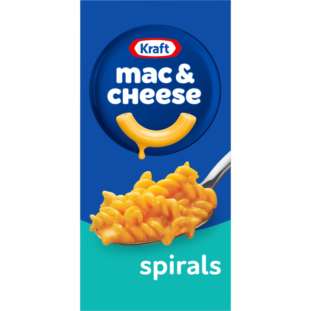 Kraft Macaroni & Cheese Spirals 5.5oz Box