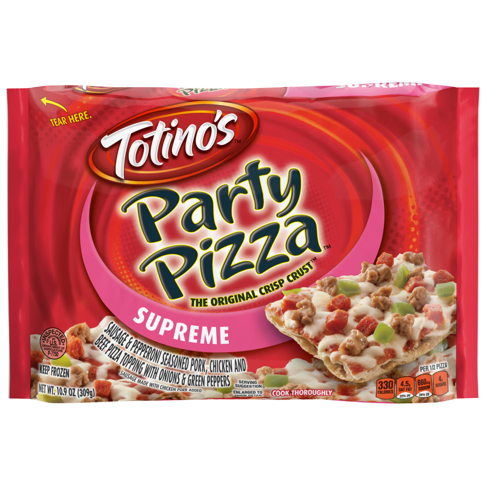 Totinos Party Pizza Supreme 10.9oz