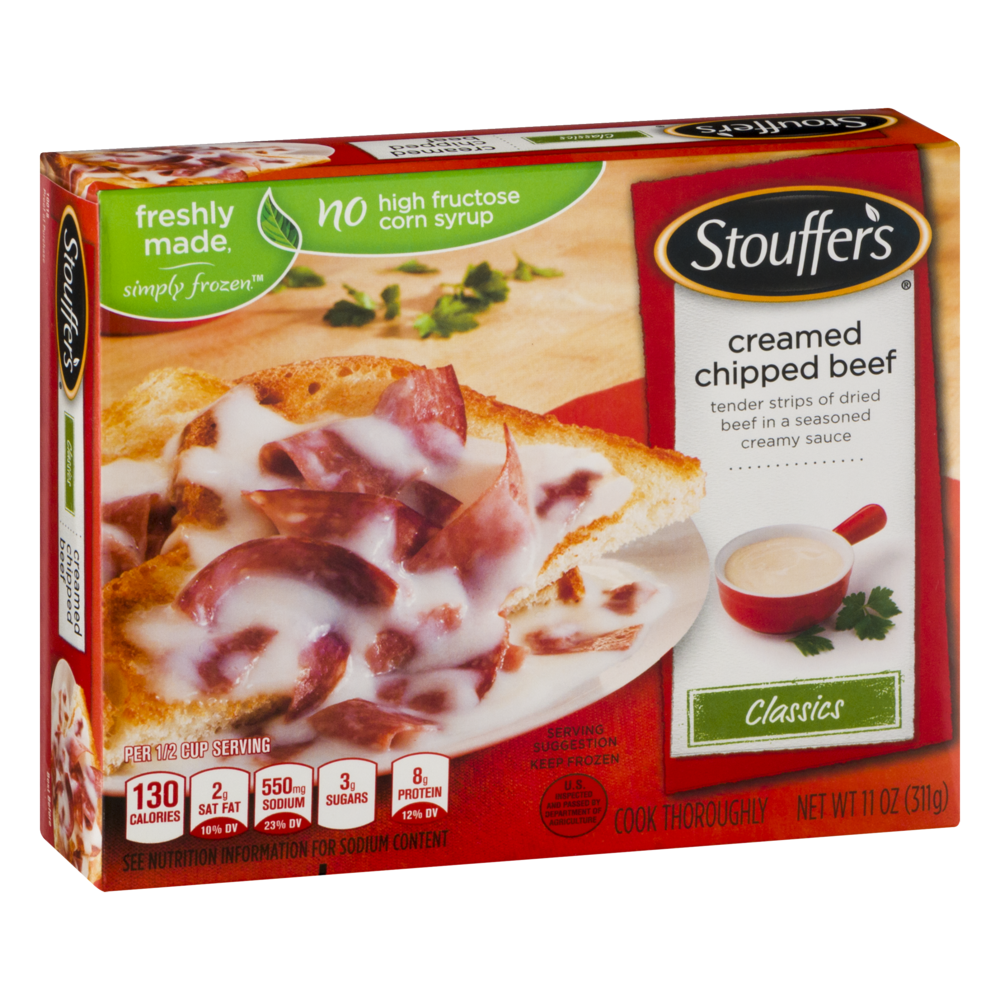 Stouffer's Creamed Chipped Beef 11oz PKG