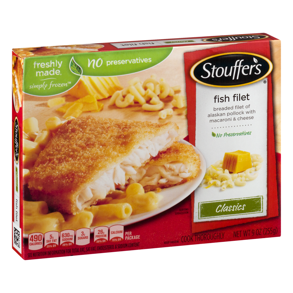 Stouffer's Fish Fillet with Macaroni & Cheese 9oz PKG
