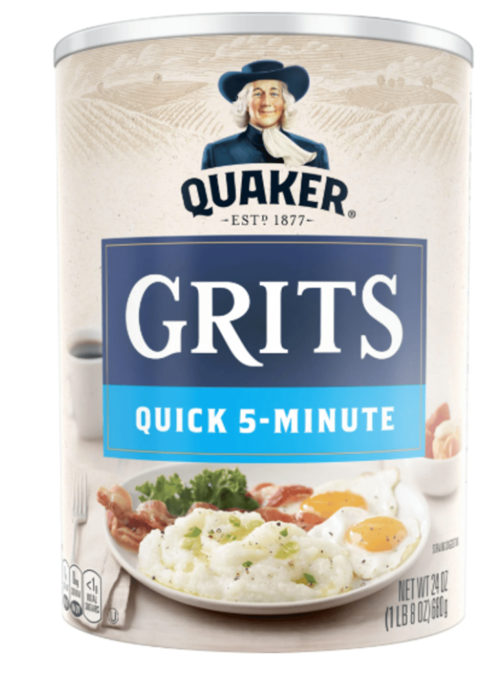 Quaker Quick 5 Minutes Grits 24 oz Container