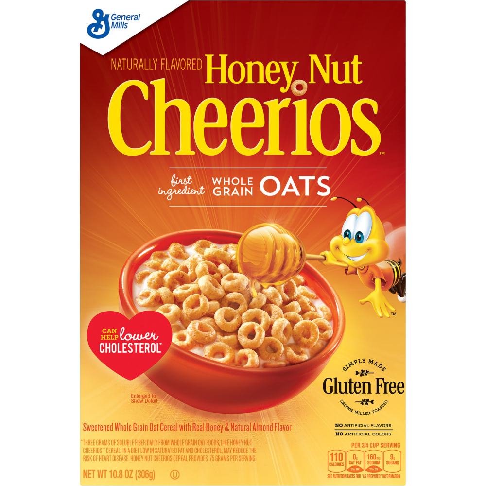 General Mills Honey Nut Cheerios 10.8 OZ