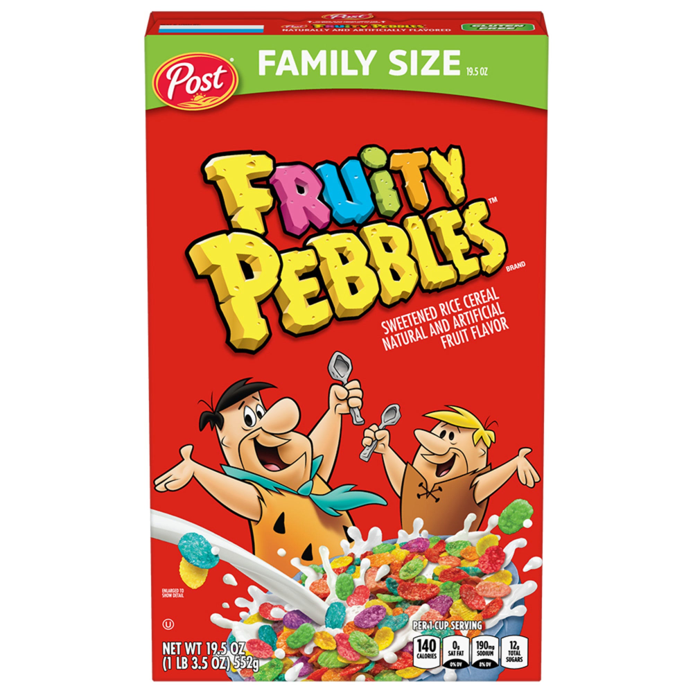 Post Fruity Pebbles 19.5oz Box