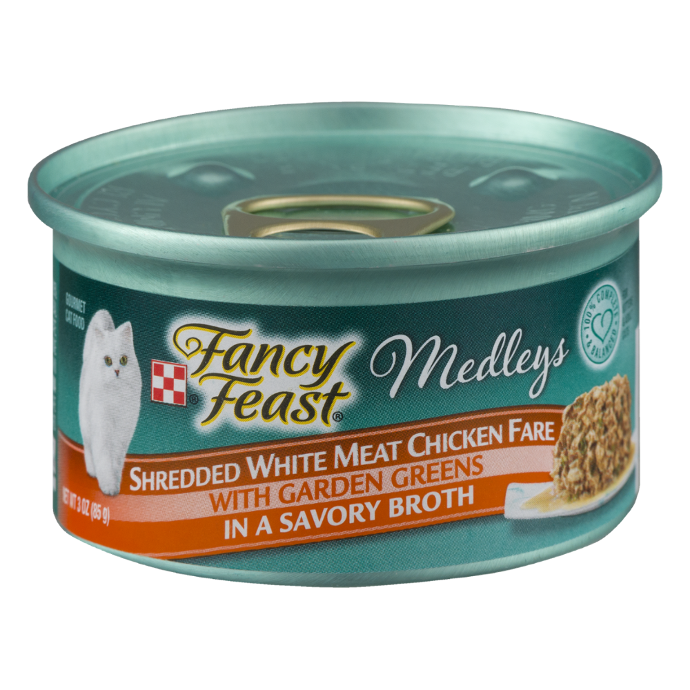 Fancy Feast Elegant Medleys Shredded White Meat Chicken Fare with