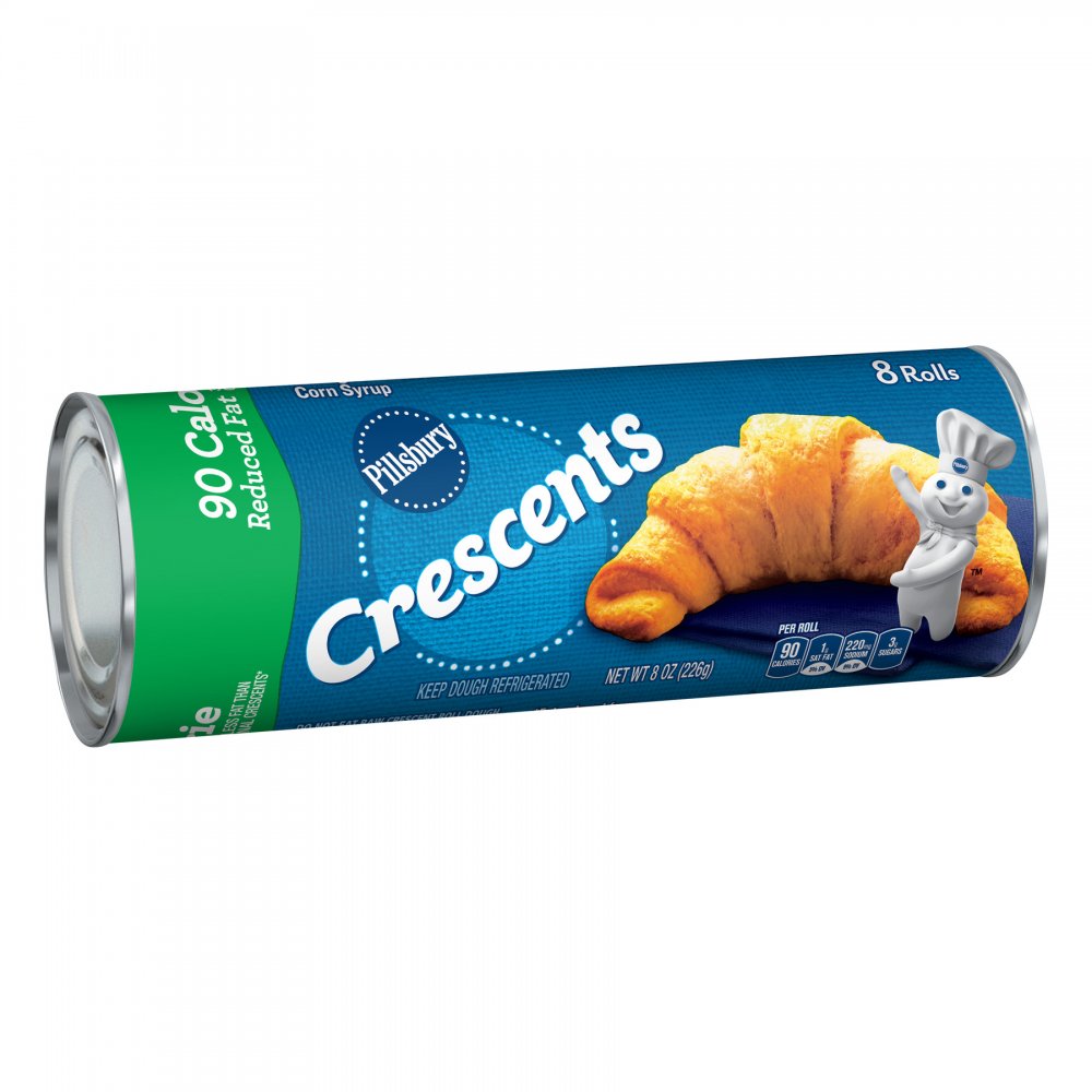 Pillsbury Crescent Rolls Reduced Fat 8CT 8oz PKG