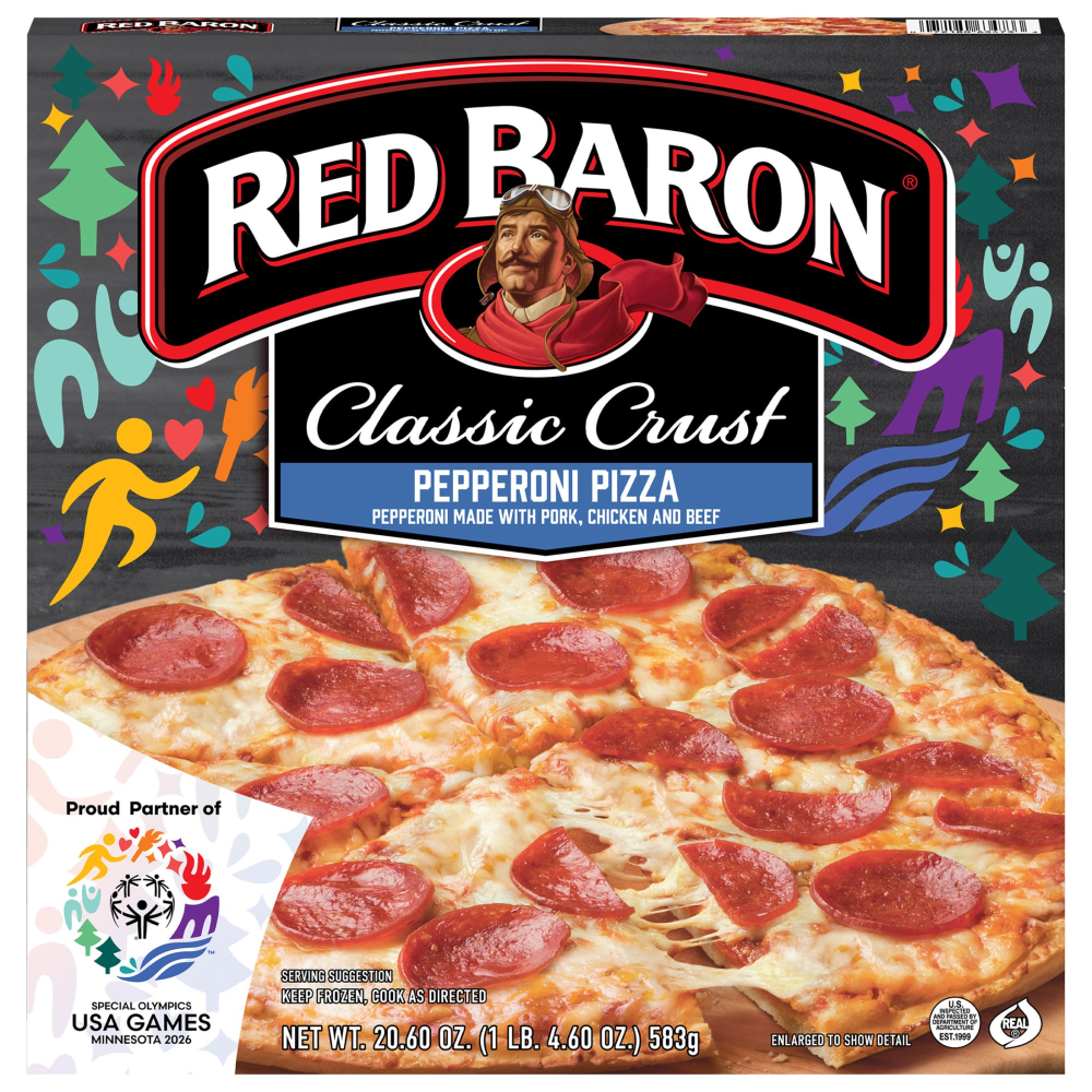 Red Baron Classic Pepperoni Pizza 20.6oz Box