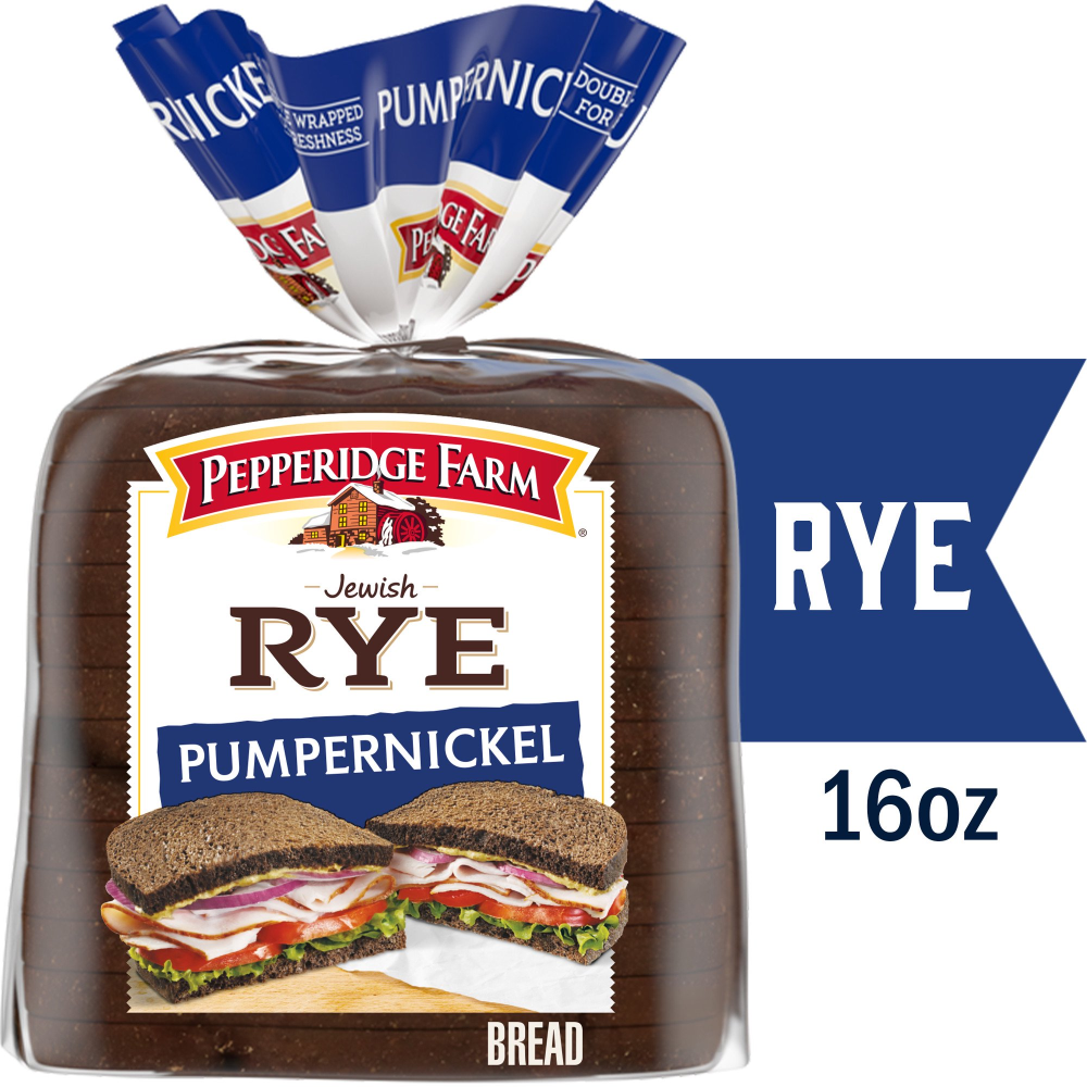 Pepperidge Farm Dark Pumpernickel Bread 16oz PKG