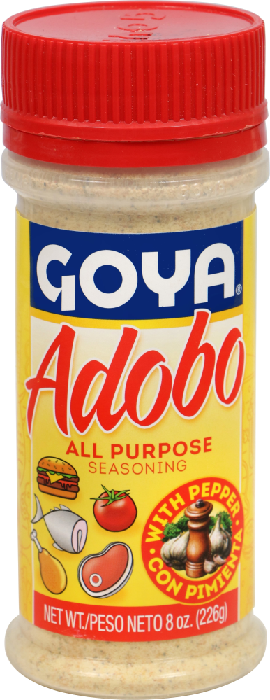 Goya Adobo All Purpose Seasoning with Pepper 8oz PKG