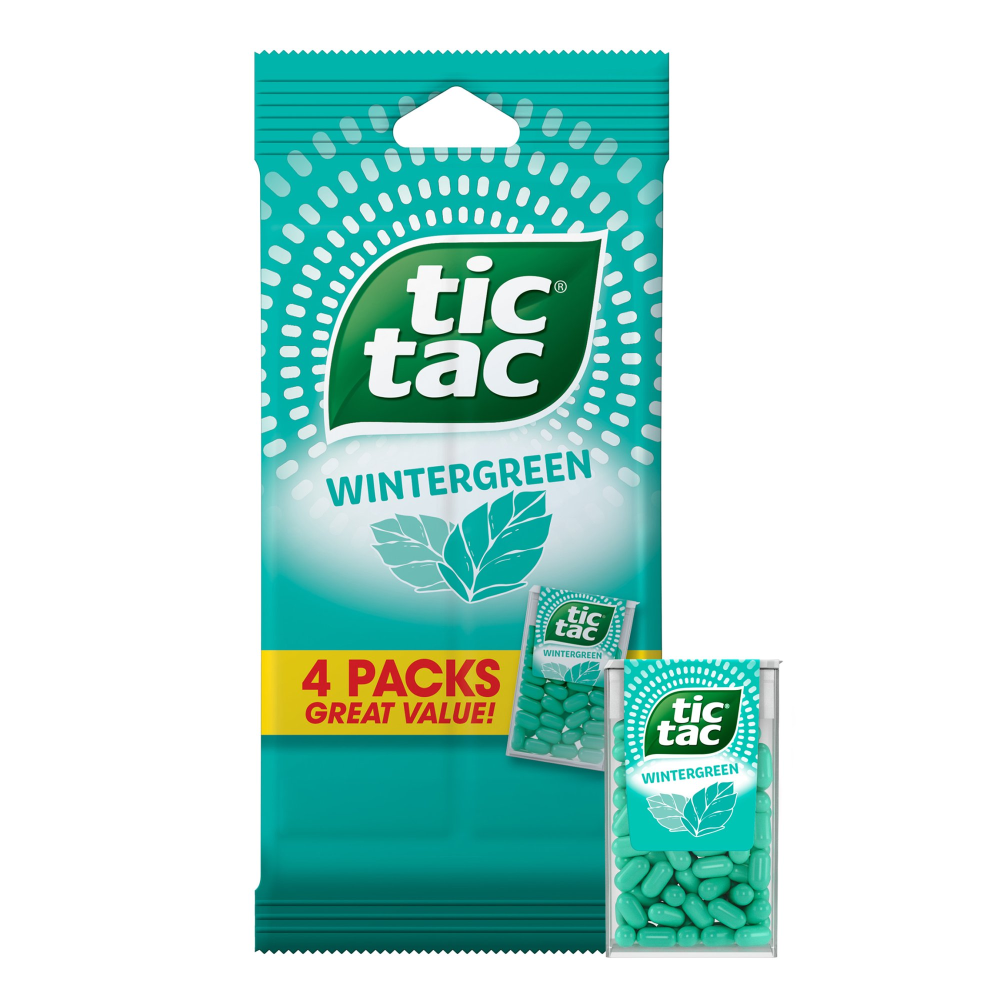 Tic Tac Wintergreen Big Pack 4PK 1oz EA 4oz PKG