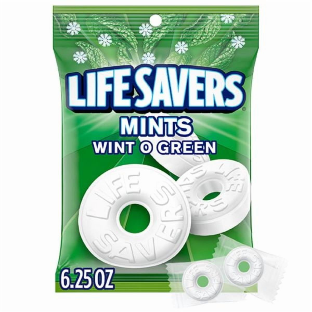 Life Savers Mints Wint O Green 6.25oz Bag