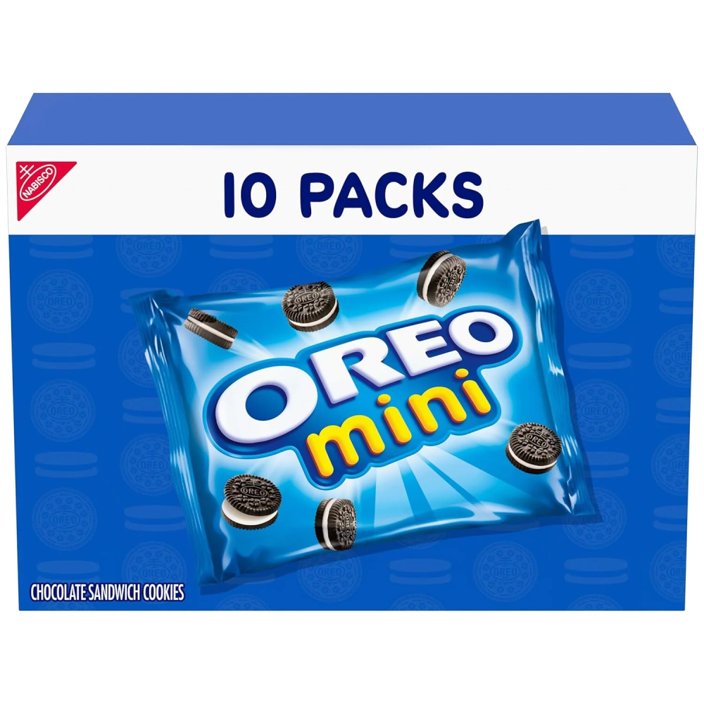 Nabisco Oreo Mini Cookies 10CT 1oz EA 12oz PKG