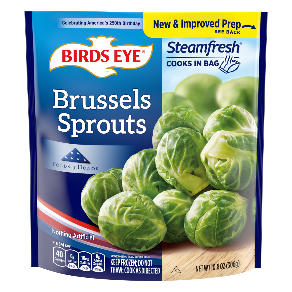Birds Eye Steamfresh Premium Brussel Sprouts 10.8oz Bag