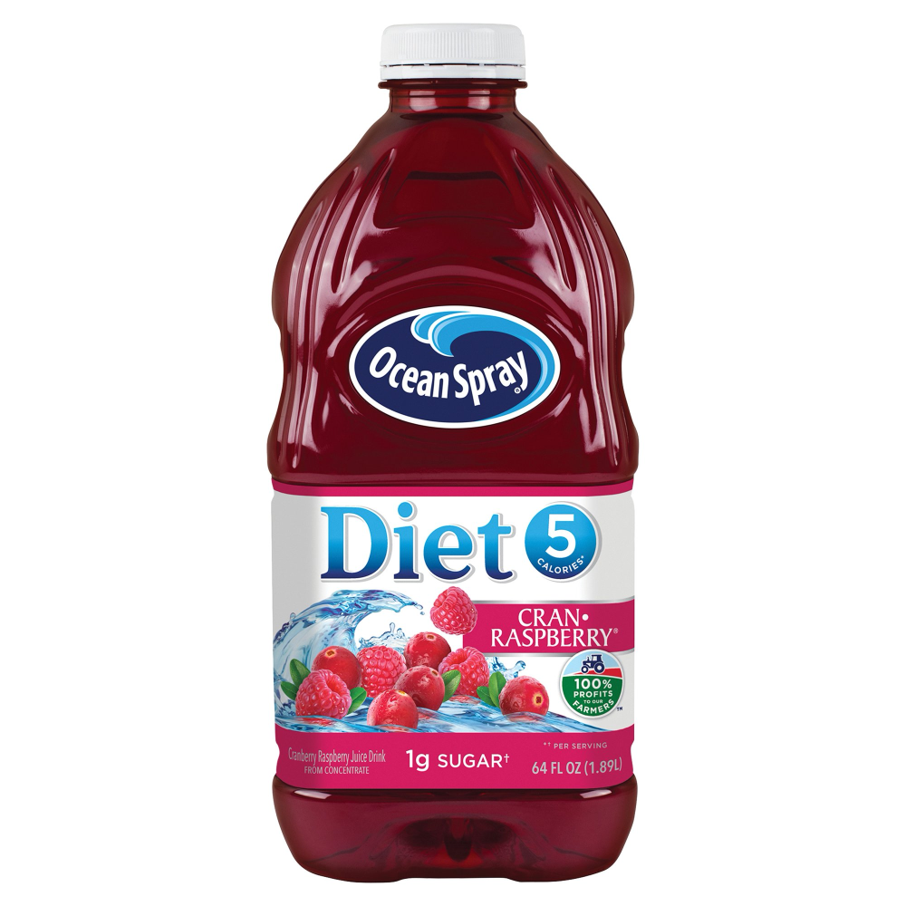 Ocean Spray Diet Cran Raspberry 64oz BTL