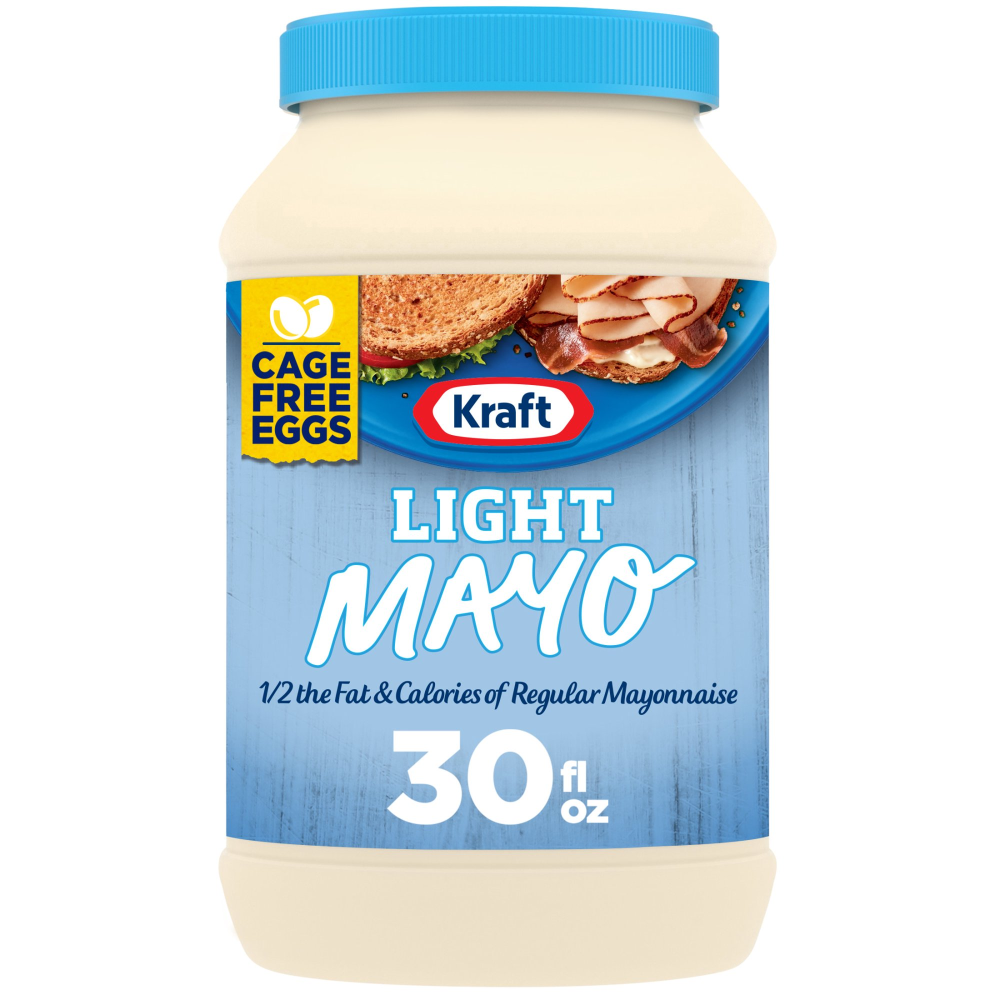 Kraft Light Mayonnaise 30oz Jar