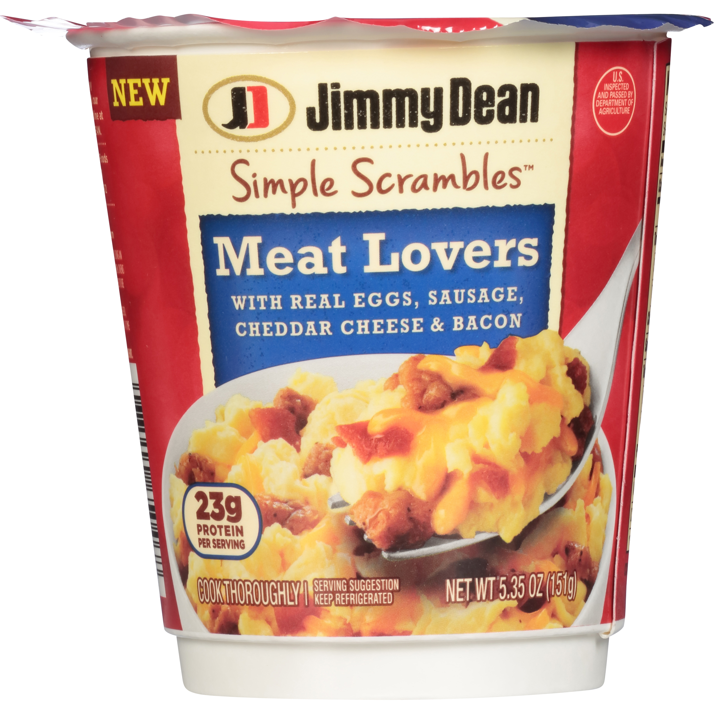 Jimmy Dean Simple Scrambles Meat Lovers 5.35oz Cup