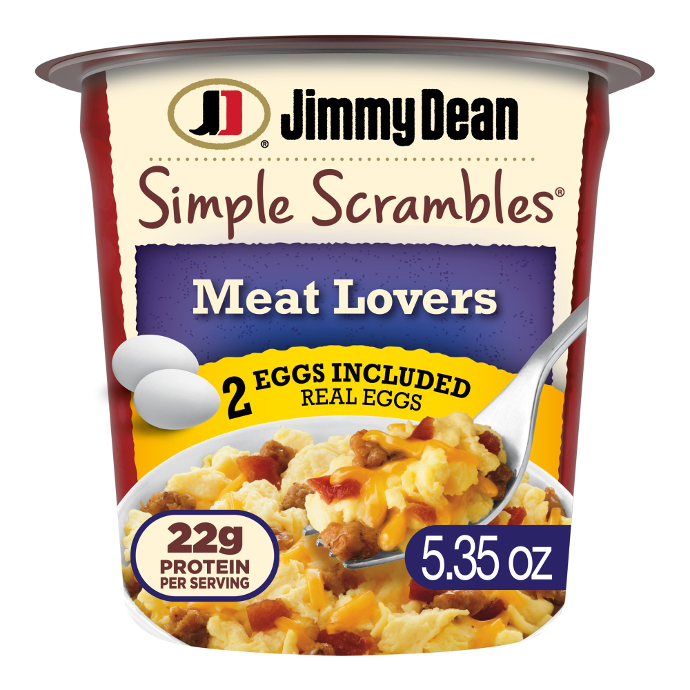 Jimmy Dean Simple Scrambles Meat Lovers 5.35oz Cup
