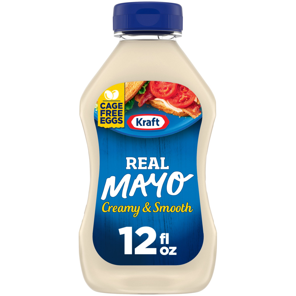 Kraft Real Mayonnaise Squeeze 12oz BTL