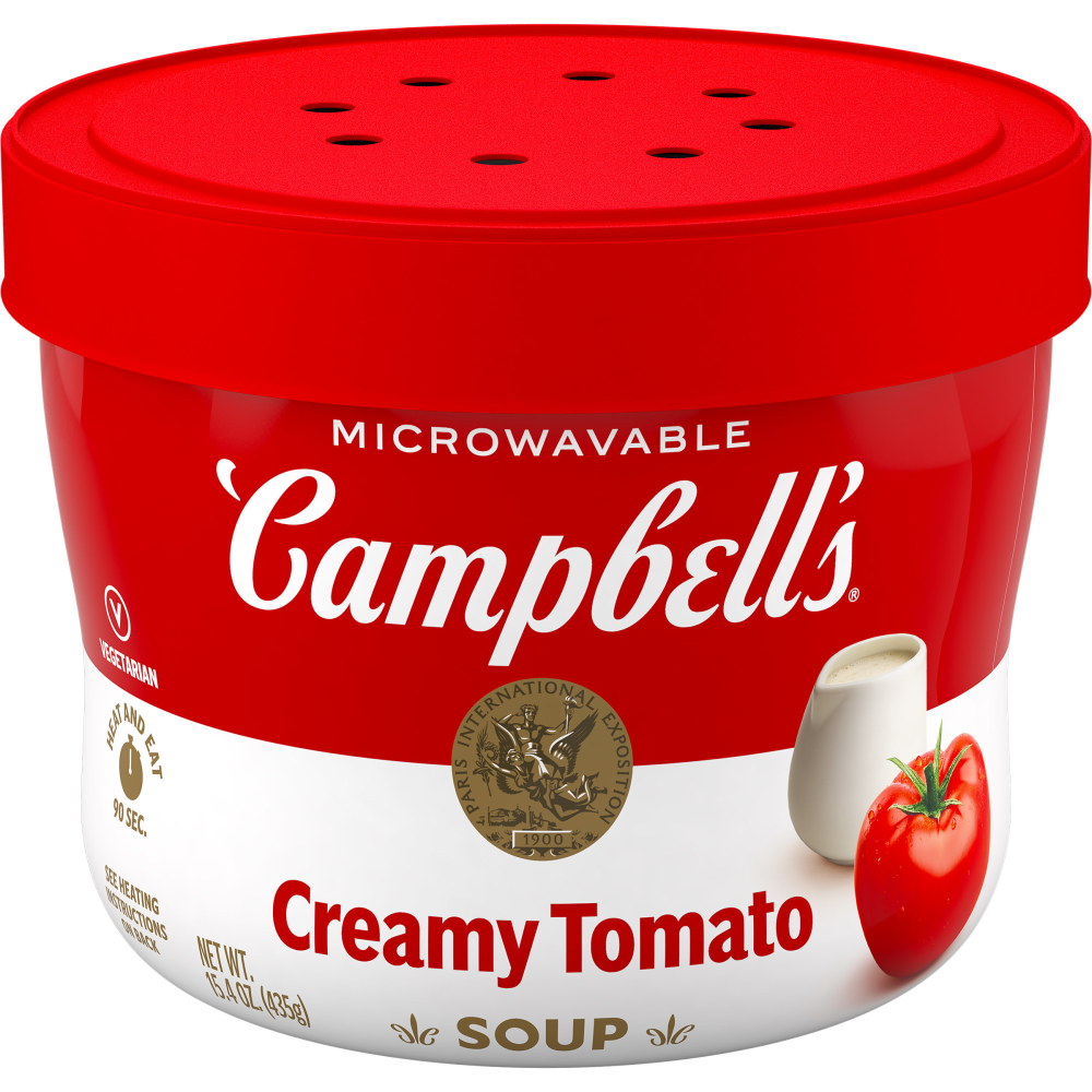 Campbell's Soup Bowl Creamy Tomato 15.4oz BWL