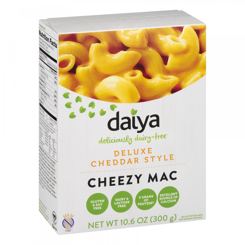Daiya Cheddar Style Deluxe Cheezy Mac 10.6oz Box Garden Grocer