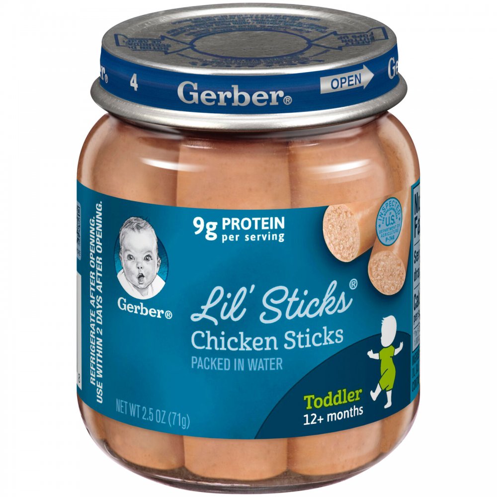 Gerber Lil Sticks Chicken Sticks 2.5oz Jar