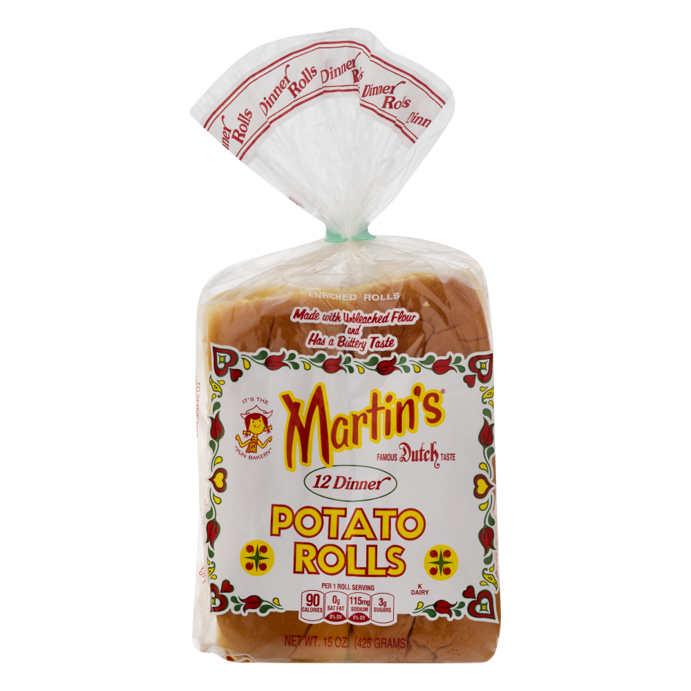 Martin's Sweet Potato Dinner Rolls 12CT 15oz PKG