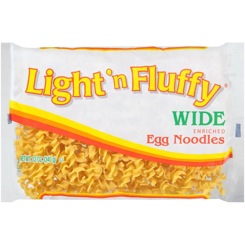 Light n Fluffy Extra Wide Egg Noodles 12oz Bag