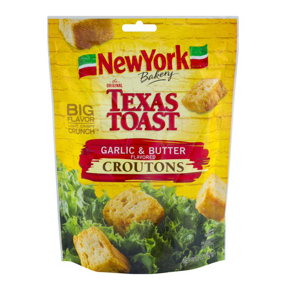 Texas Toast Croutons Garlic &  Butter 5oz. Box