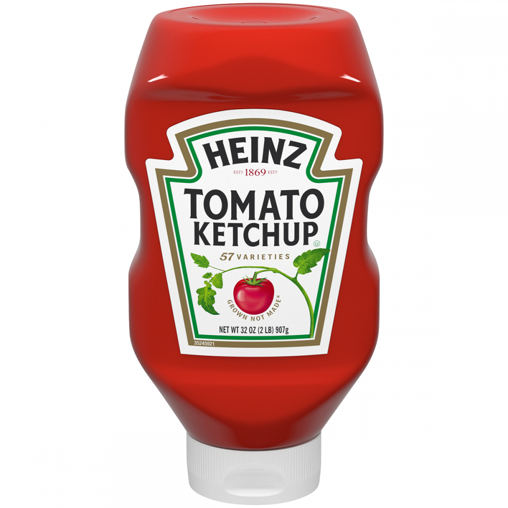 Heinz Easy Squeeze Tomato Ketchup 32oz BTL