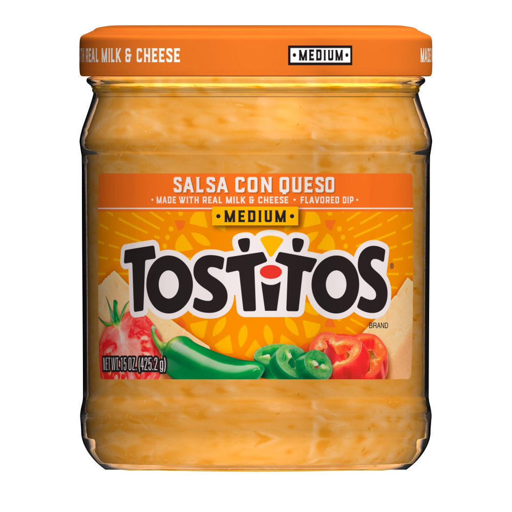 Tostitos Salsa Con Queso Medium 15oz Jar