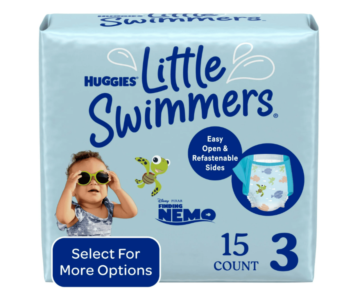 Huggies Little Swimmers Small (16-26LB) Size 3 15count