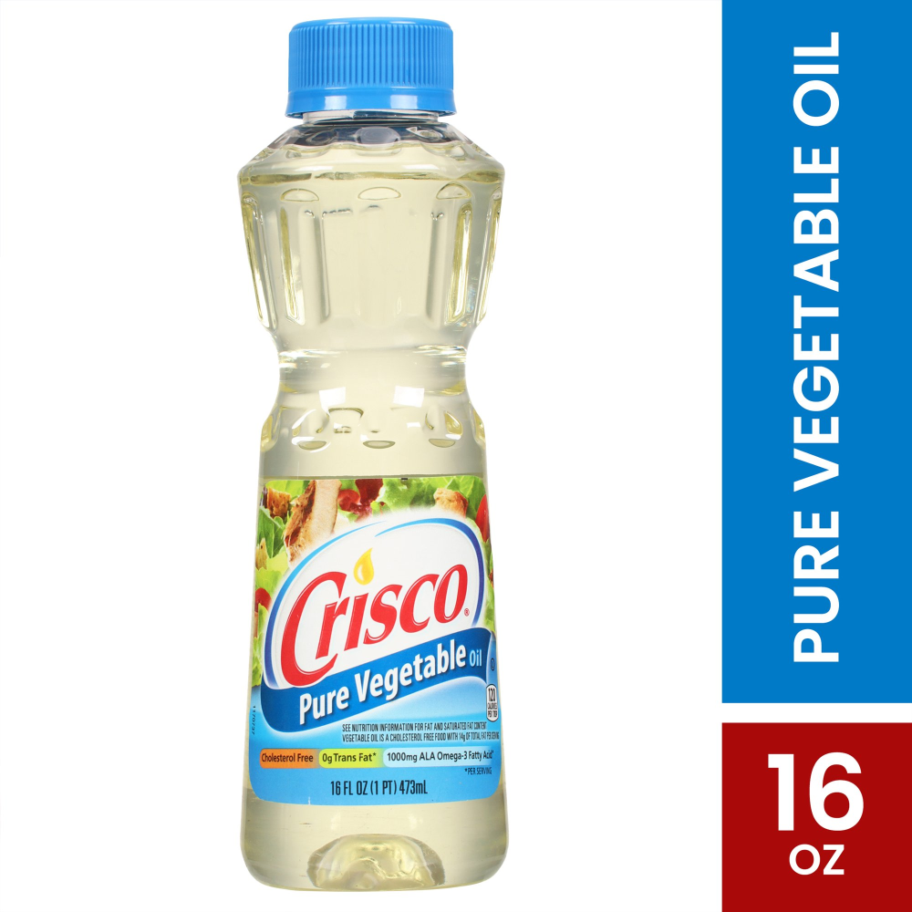 Crisco Vegetable Oil Pure 16oz BTL